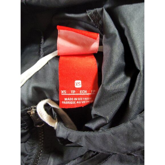Nike Cropped Women's Black Windbreaker Hoodie - XS - Picture 5 of 7